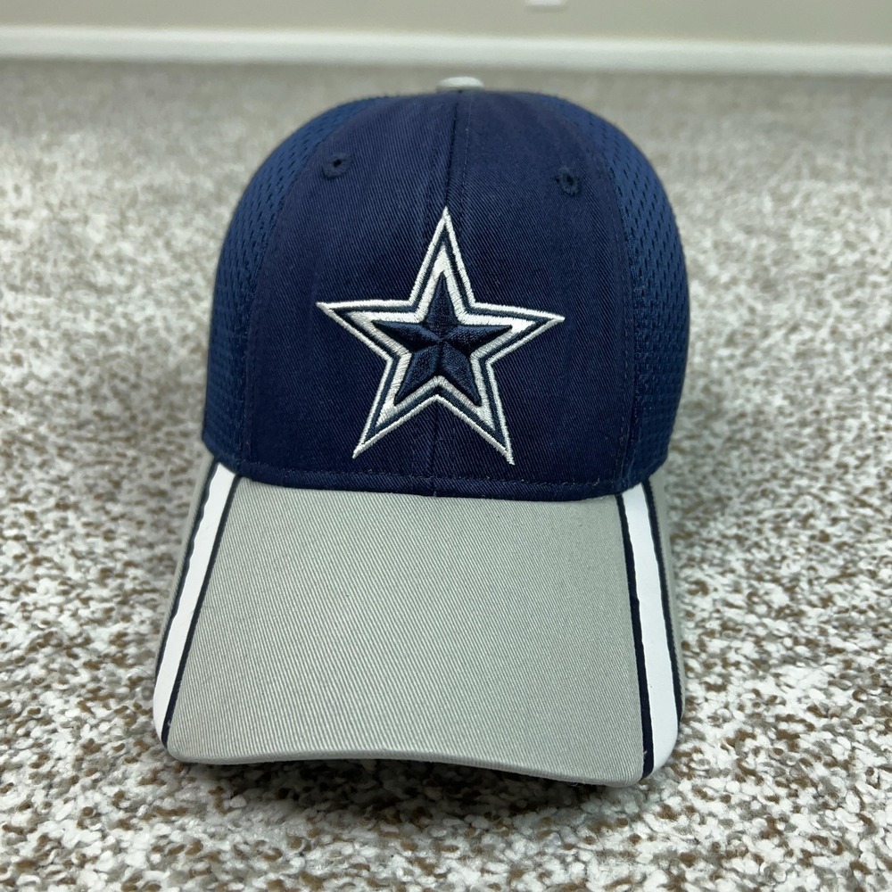 Dallas Cowboys Hat Cap Strap Back‎ Mens One Size Blue NFL Football Reebok Sports